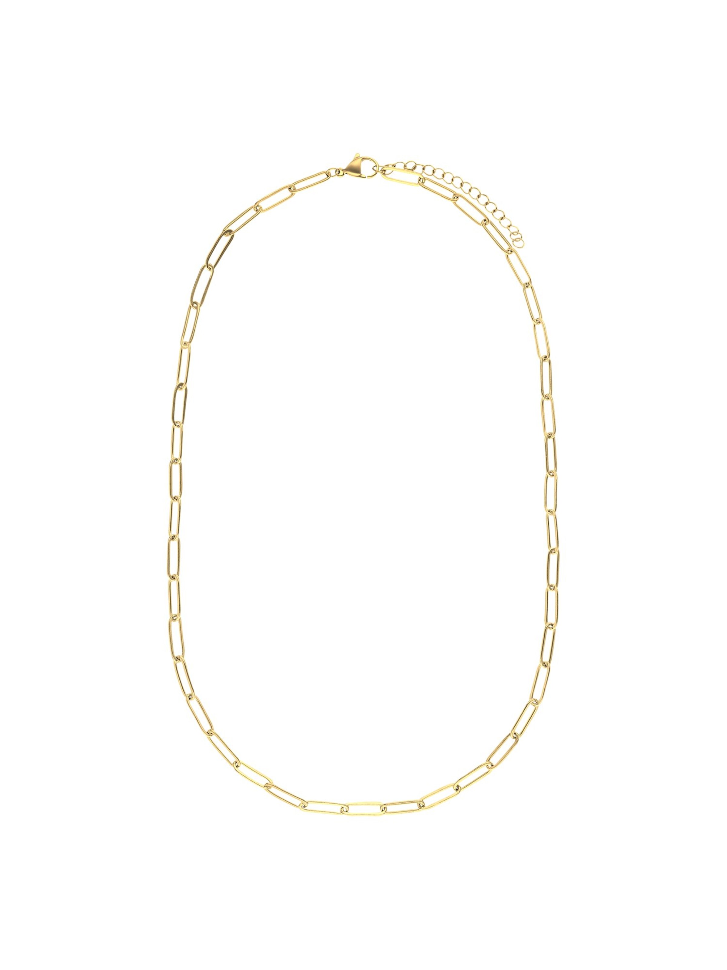 Lucardi Necklace in Gold: front