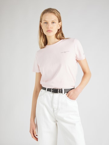 TOMMY HILFIGER Shirts '1985' i pink: forside