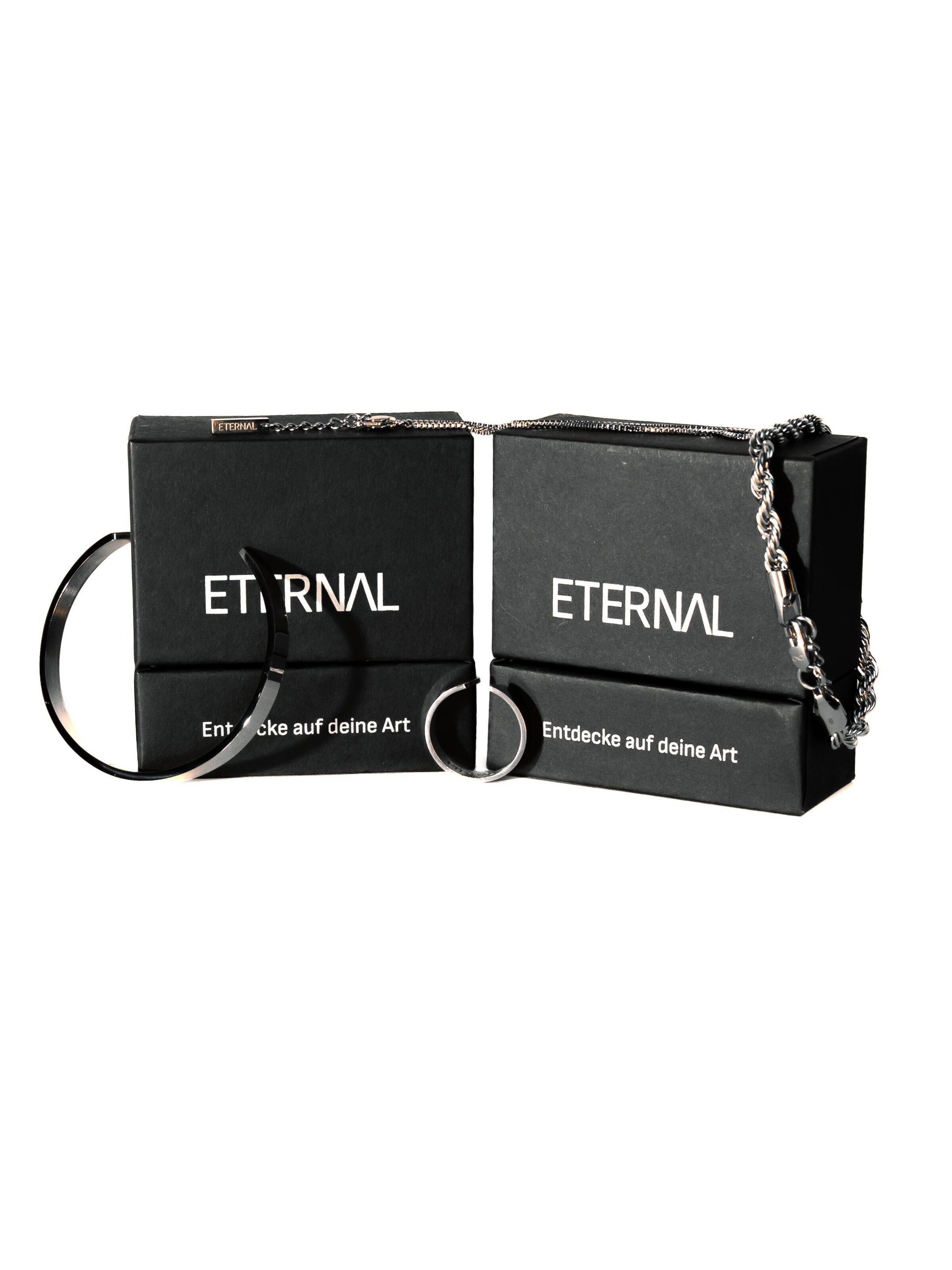 Eternal Armband 'Gedrehtes Seil' i silver