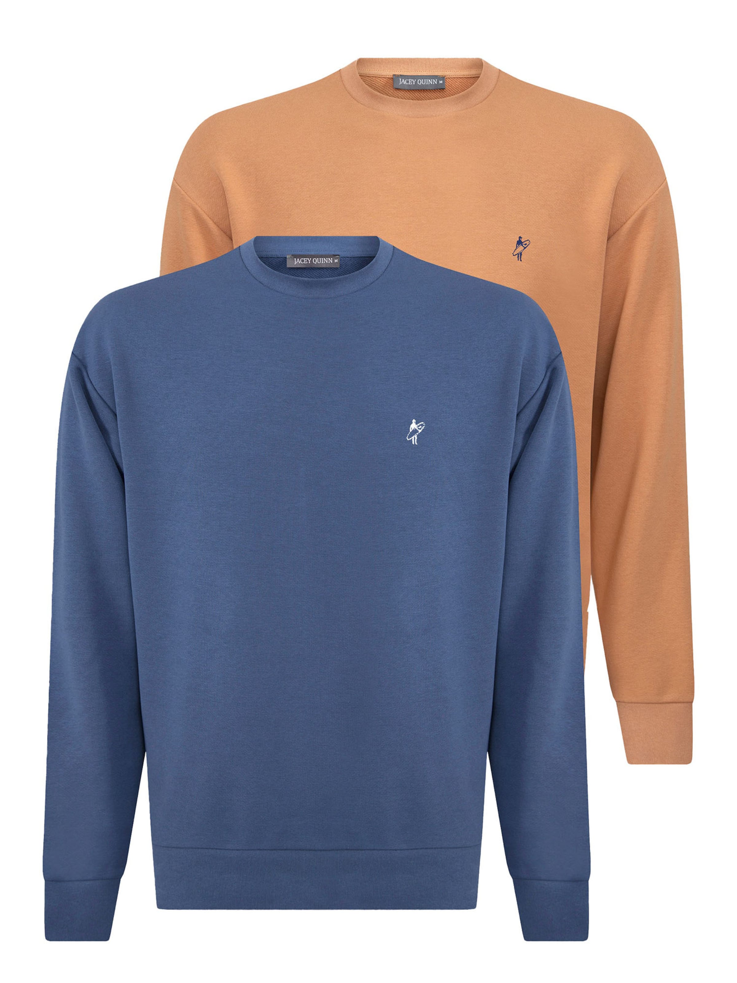 Jacey Quinn Sweatshirt in Blue: front