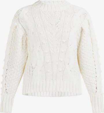 DreiMaster Vintage Sweater 'Naemi' in White: front