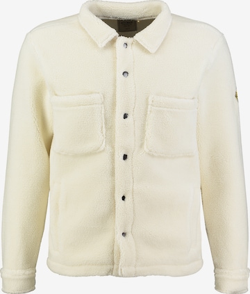 Key Largo Fleecejacke 'Oslo' in Beige: Vorderseite