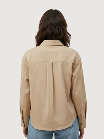 WEARABLE STORIES Shirt 'Luna'‌‌‌‌ in Beige