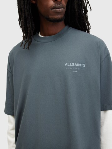 AllSaints - Camiseta 'Underground' en azul