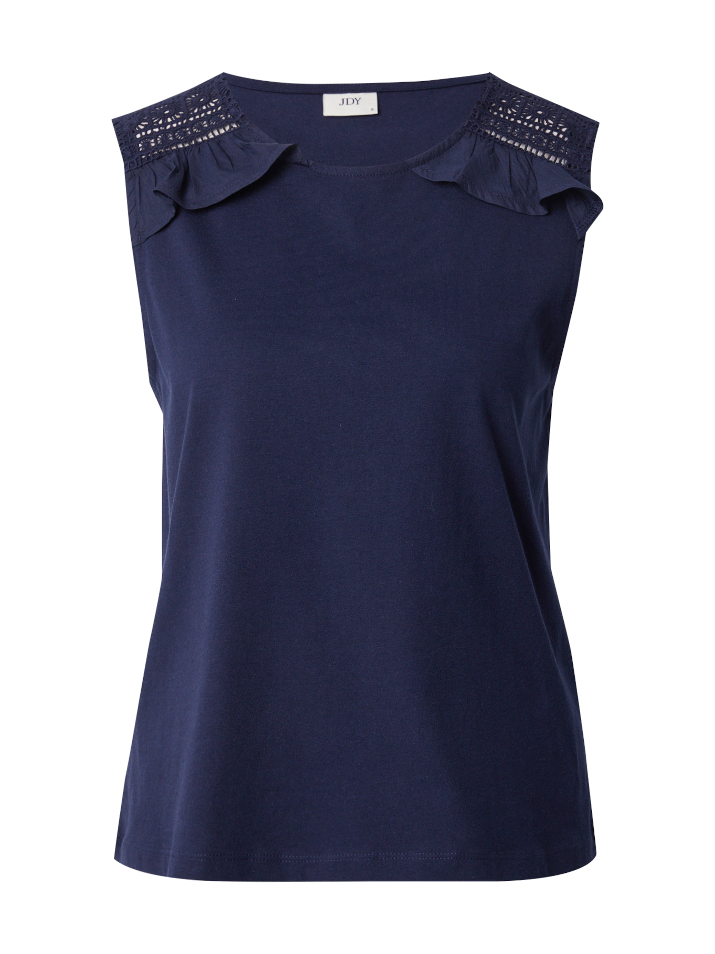 JDY Top 'JDYOKRA' - Modrá: predná strana