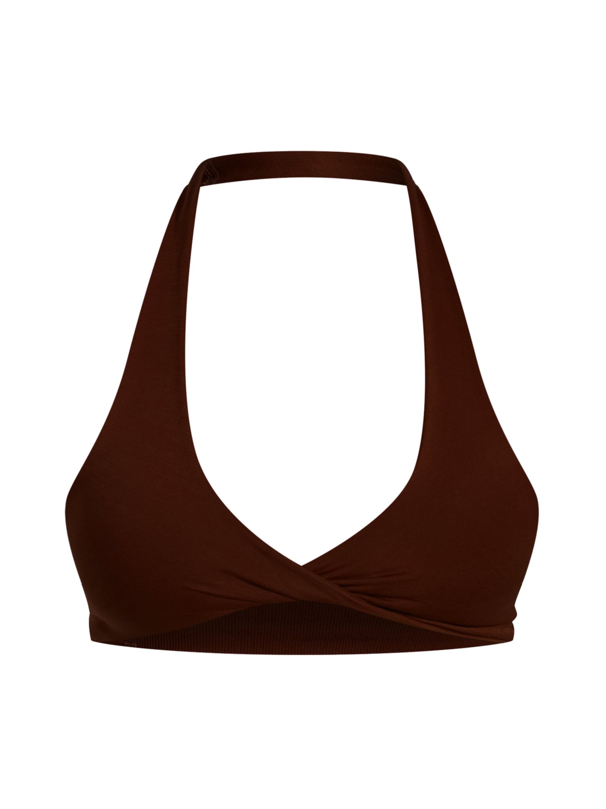 Haut de sport Smilodox en marron : devant