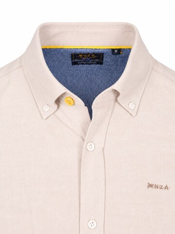 NZA New Zealand Auckland Regular fit Overhemd in Beige
