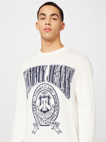 Tommy Jeans Pullover in Weiß