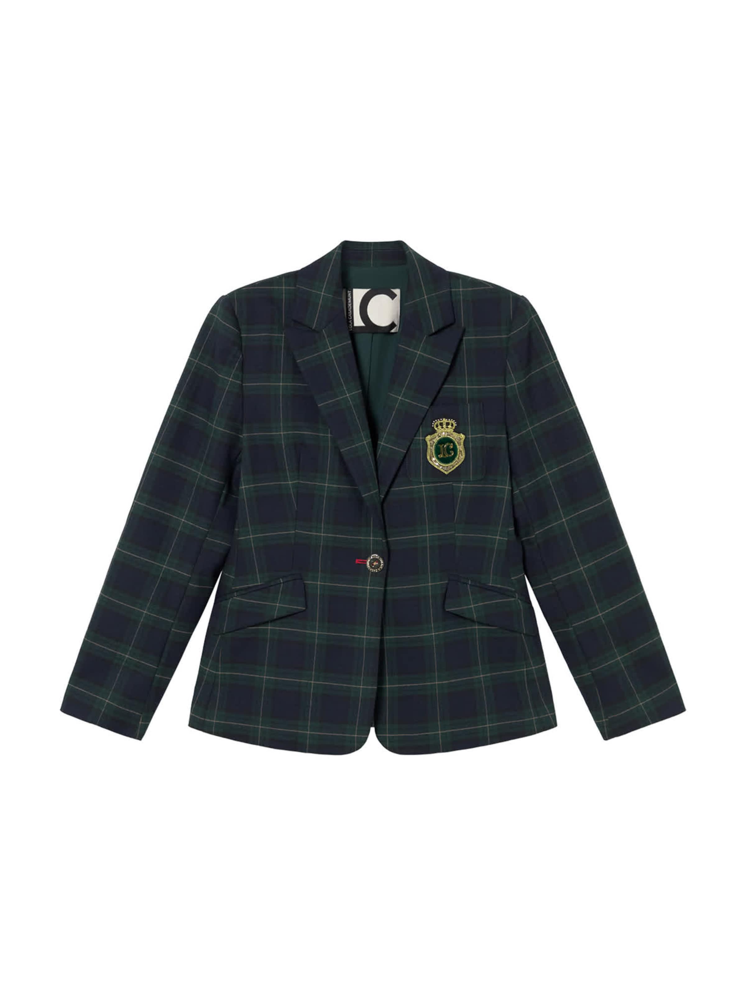 Lola Casademunt Blazers in Groen: voorkant