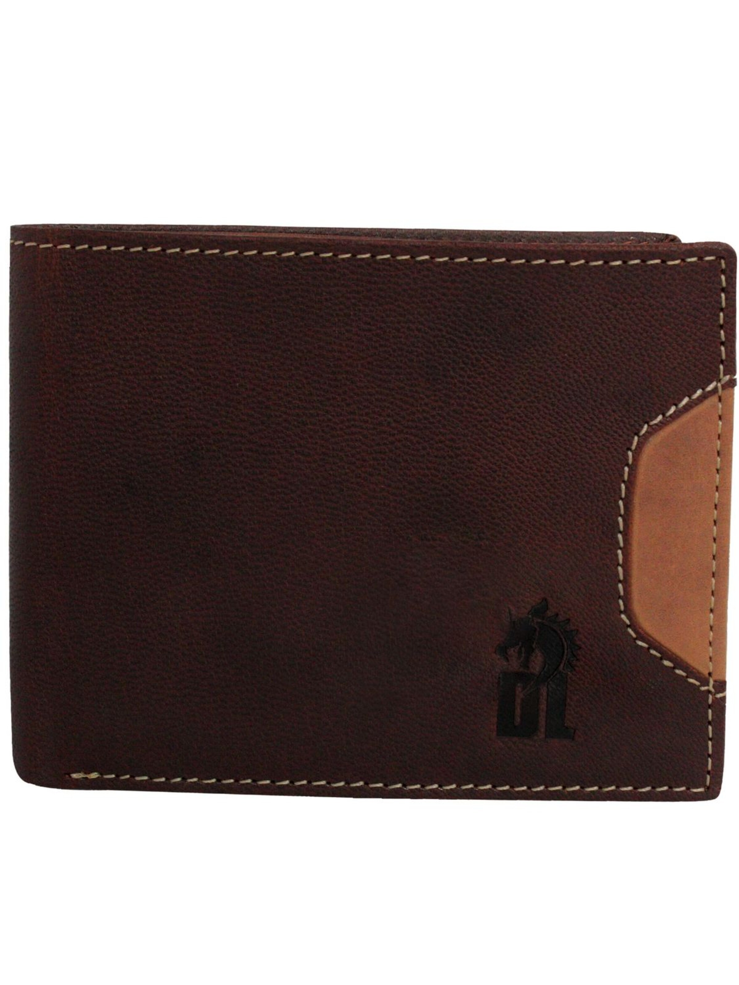 DrachenLeder - Cartera en marrón: frente