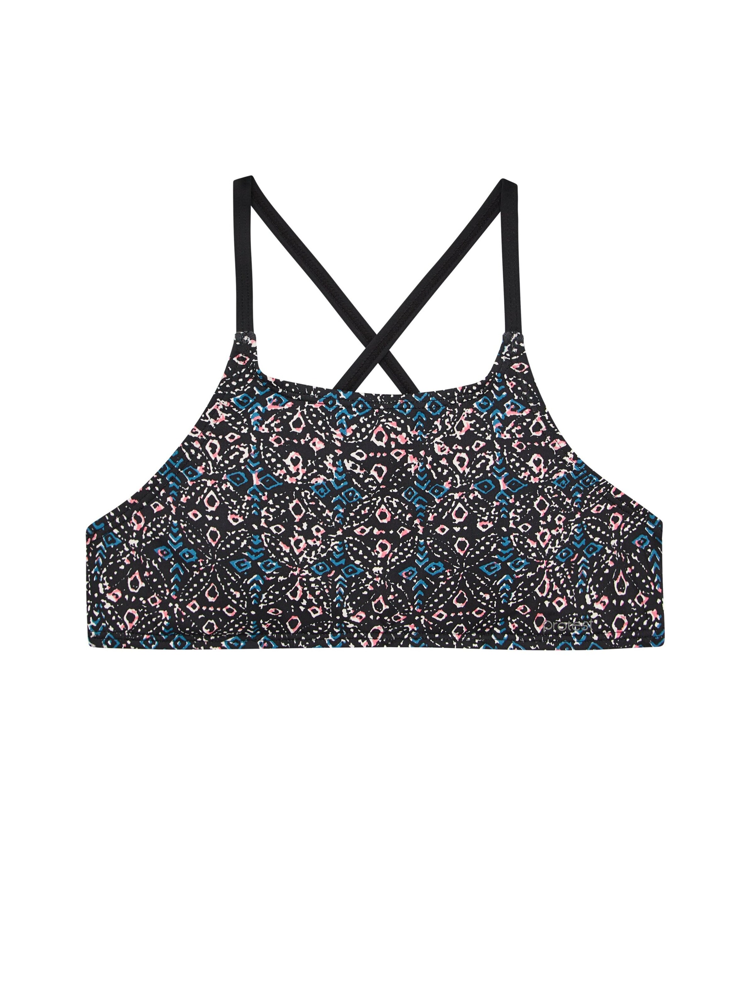 PROTEST Bustier Bikini 'PRTSyl JR' in Zwart