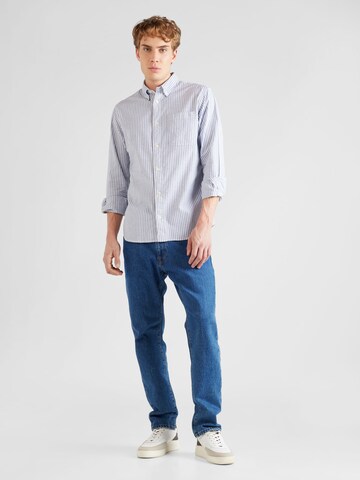 JACK & JONES Regular Fit Hemd 'BROOK' in Blau