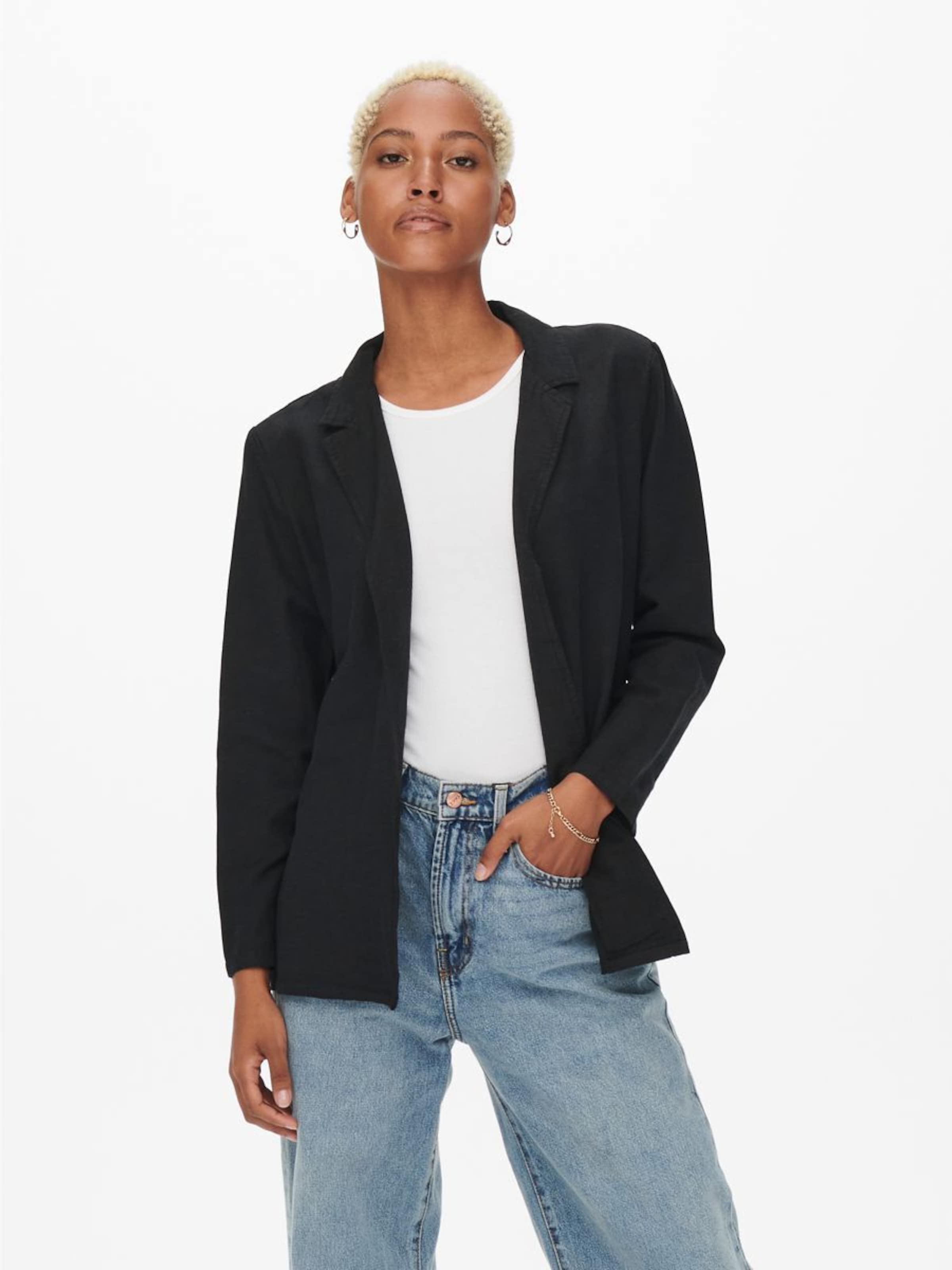 Frauen Blazer ONLY Blazer in Schwarz - QM26830 Frauen Blazer ONLY Blazer in Schwarz - QM26830