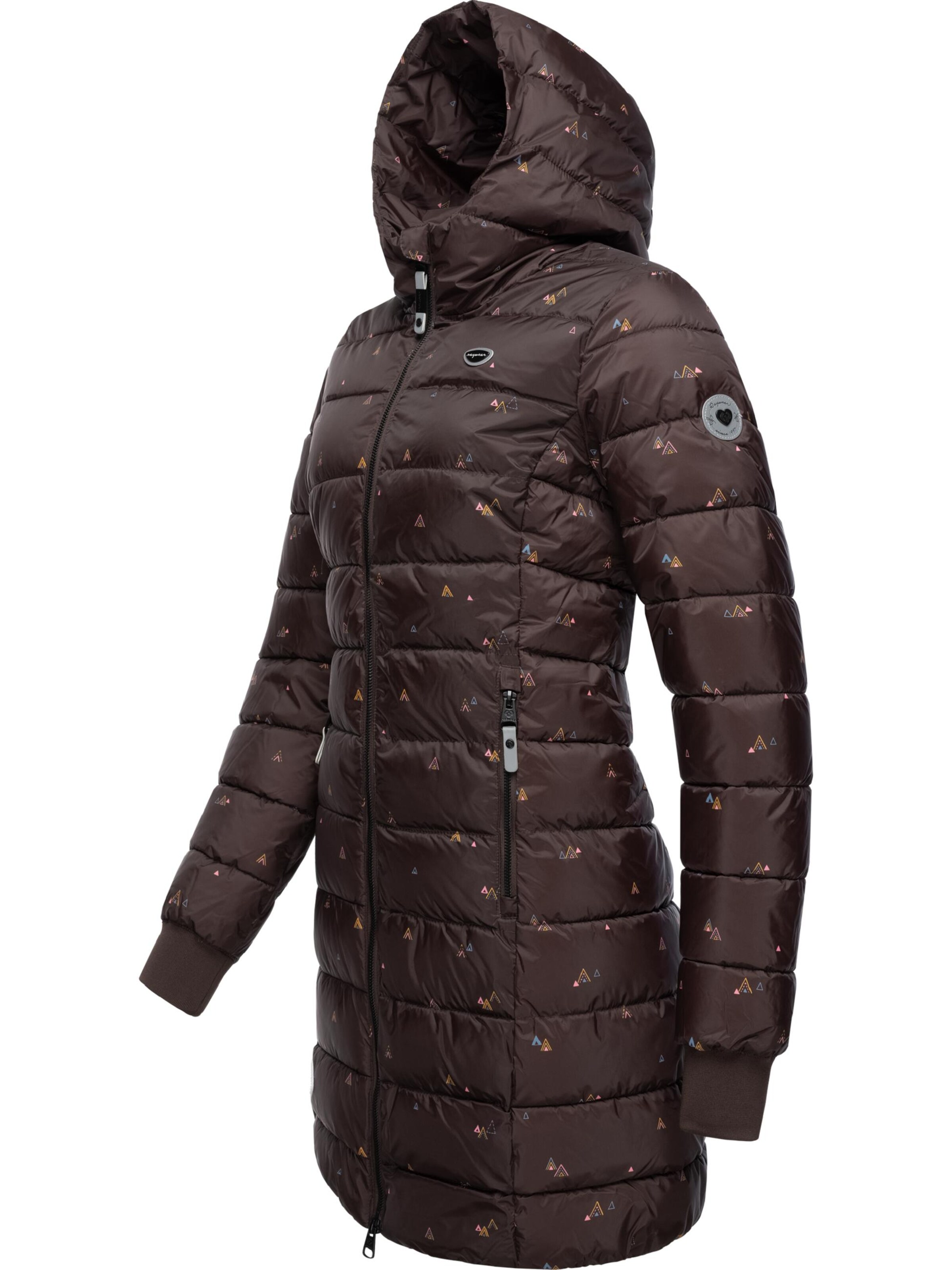 Ragwear Wintermantel 'Tiasa' in Bruin