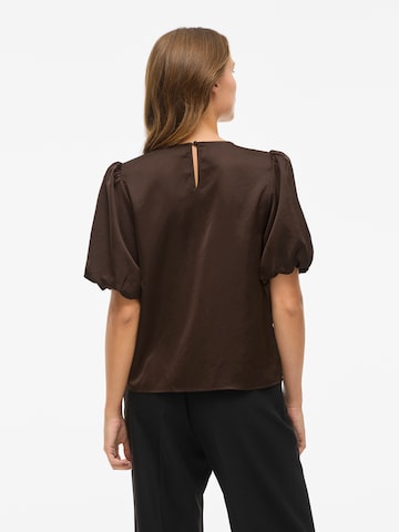VILA Blouse 'VIEllette' in Brown