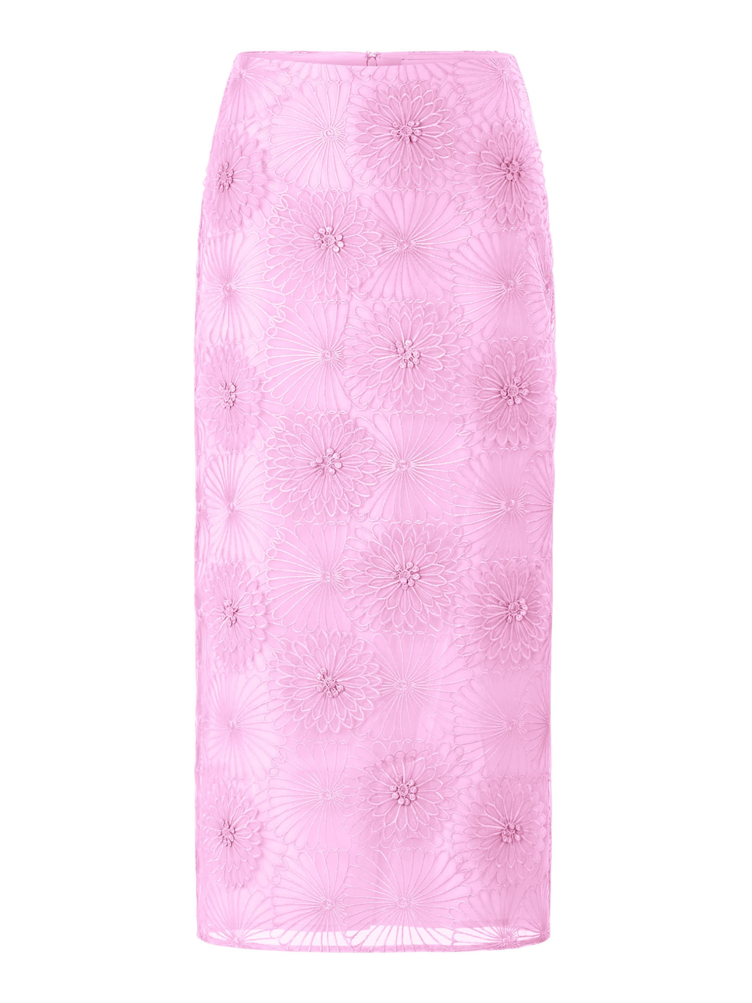 Fustă de la Rich & Royal pe mov: față