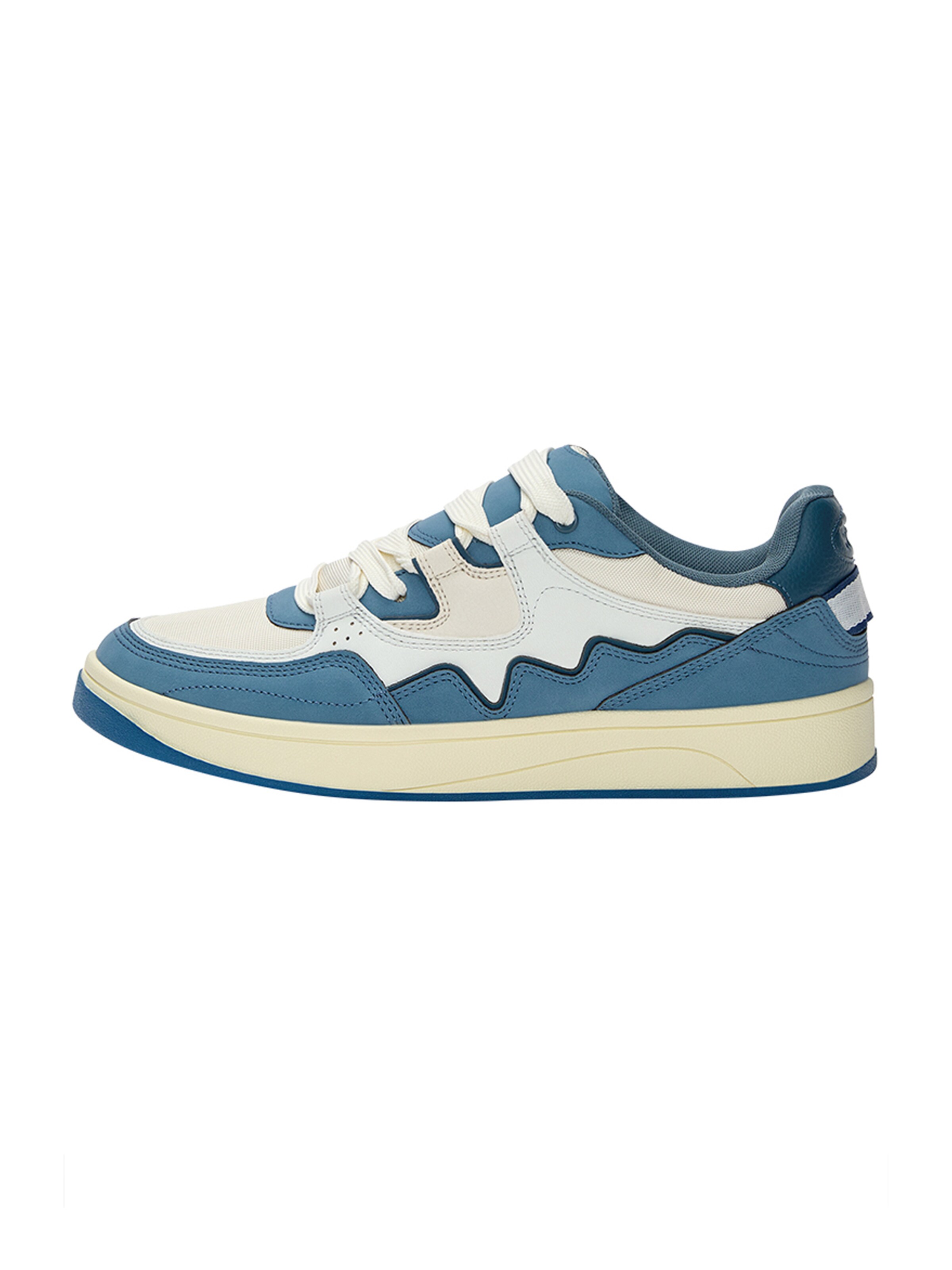 Pull&Bear Platform trainers in Blue