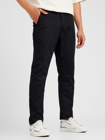 VANS - Slimfit Calças chino 'AUTHENTIC' em preto: frente