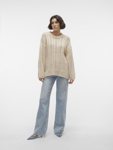 VERO MODA Pullover i beige