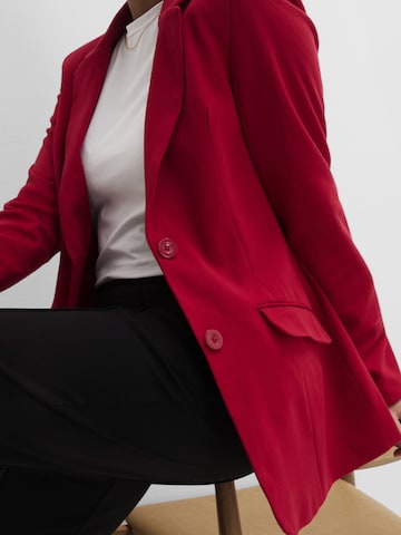 bonprix Oversize-Blazer ' ' in Rot