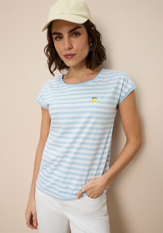 AJC Shirt in Blau: Vorderseite