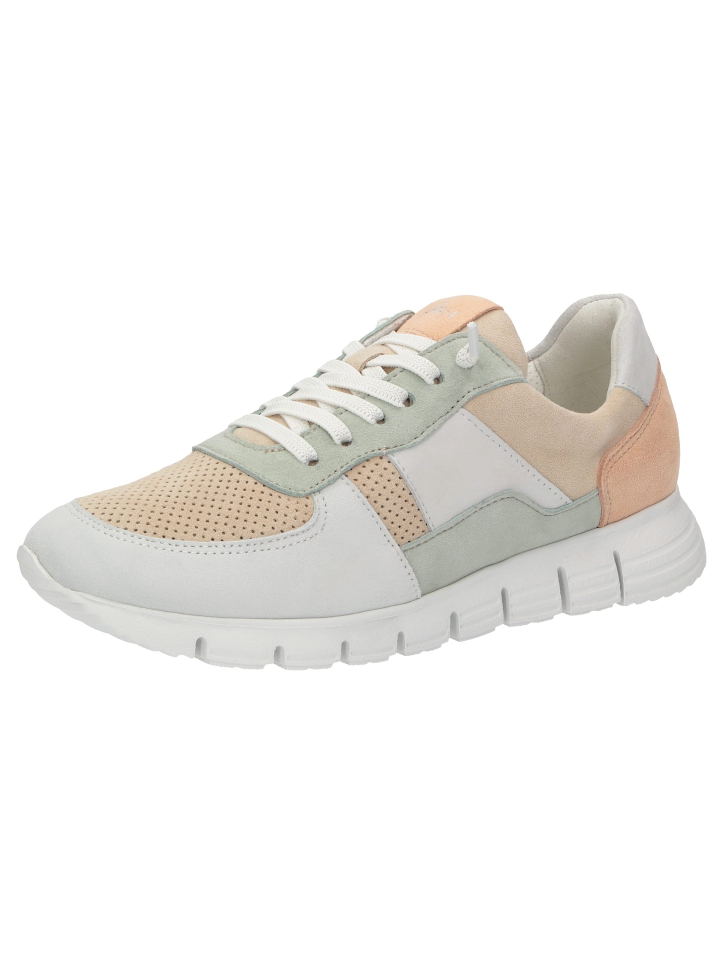 Baskets basses 'Mokrunner-D-018' SIOUX en beige : devant