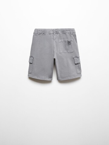 MANGO KIDS Regular Broek in Grijs