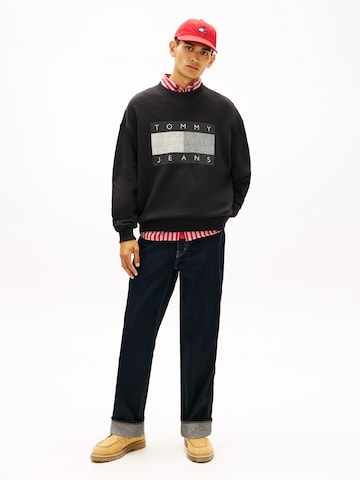 Tommy JeansSweater majica '90S' - crna boja