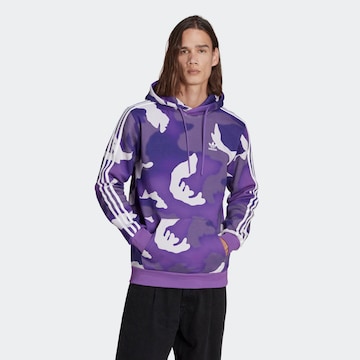 ADIDAS ORIGINALS Sweatshirt in Lila: predná strana