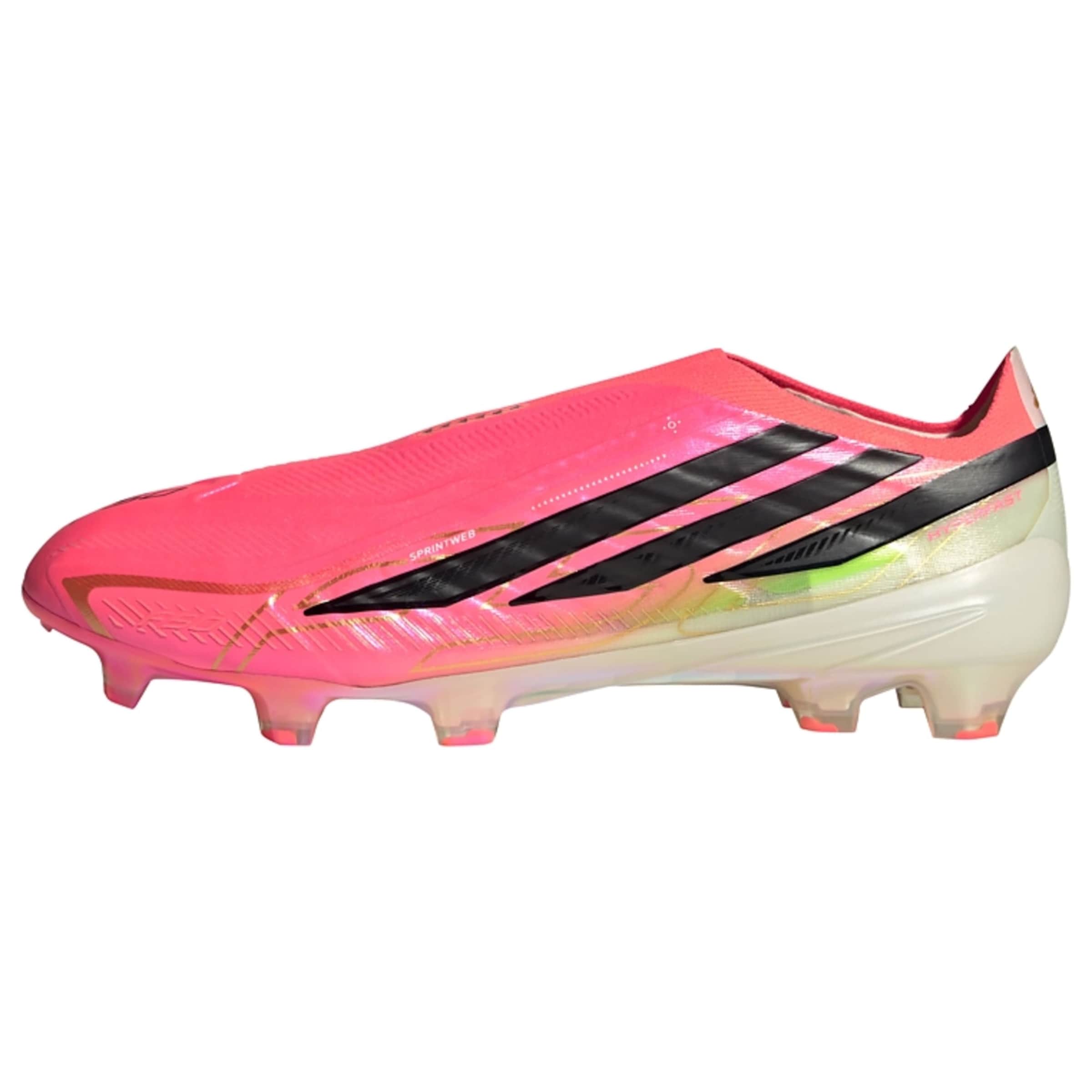 Scarpa da calcio 'F50 Hyperfast Elite' di ADIDAS PERFORMANCE in rosa: frontale