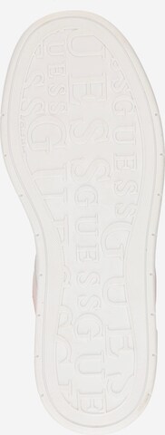 GUESS Platform trainers 'CLARKZ2' in White