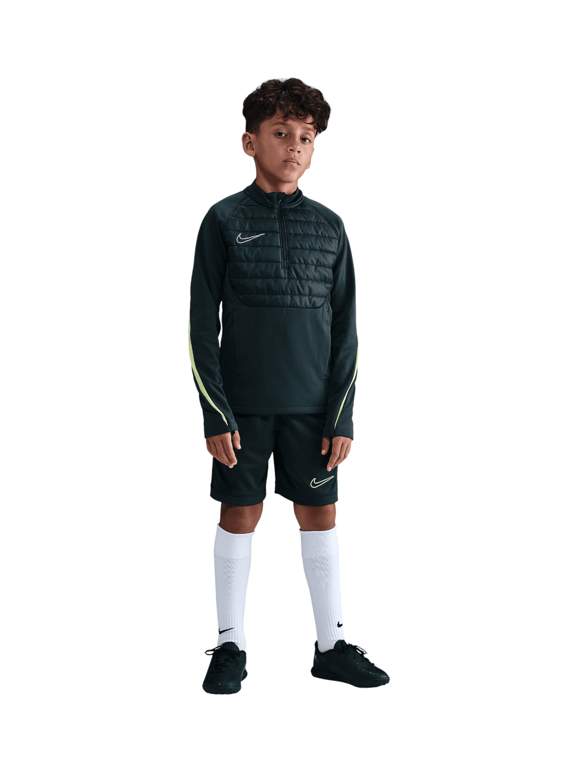 NIKE Športna majica 'Academy' | zelena barva: sprednja stran