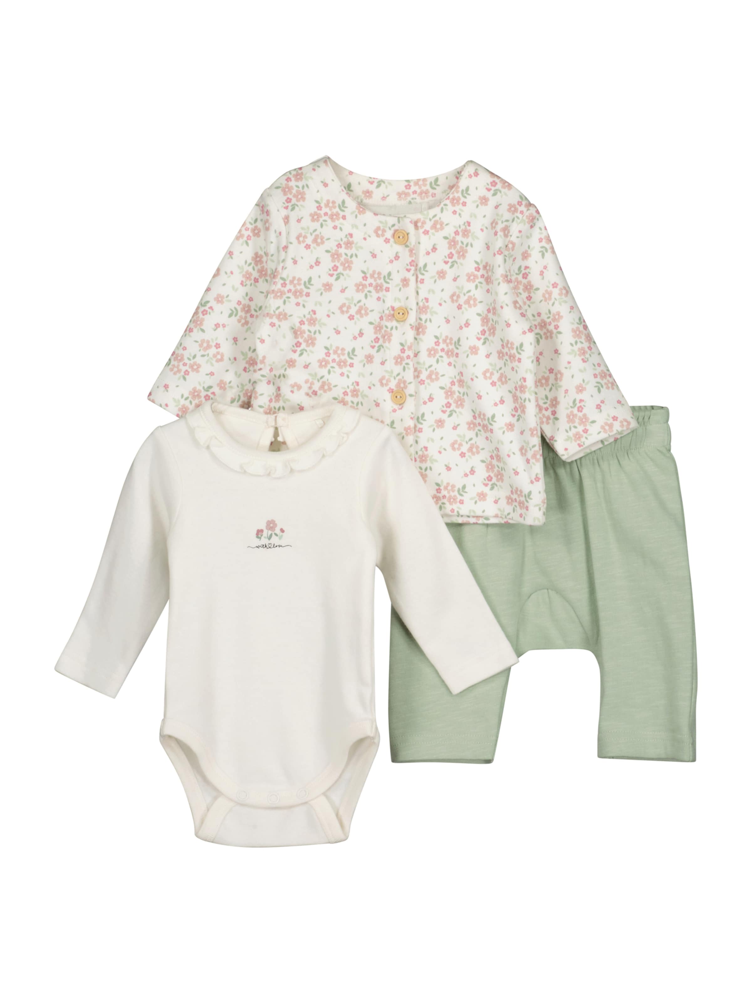 BLUE SEVEN Zestaw w kolorze biały: przód