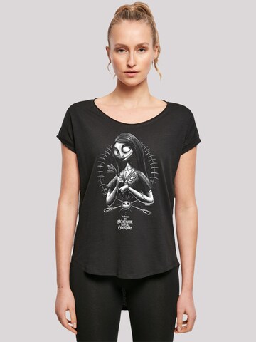 F4NT4STIC Shirt 'Disney Nightmare Before Christmas' in Schwarz: Vorderseite