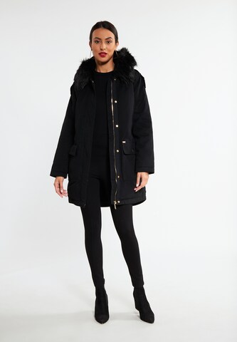 Manteau d’hiver faina en noir