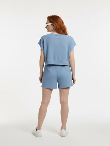 No Matter What Shirt in Blauw
