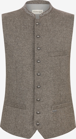 STOCKERPOINT Traditional Vest in Beige: front