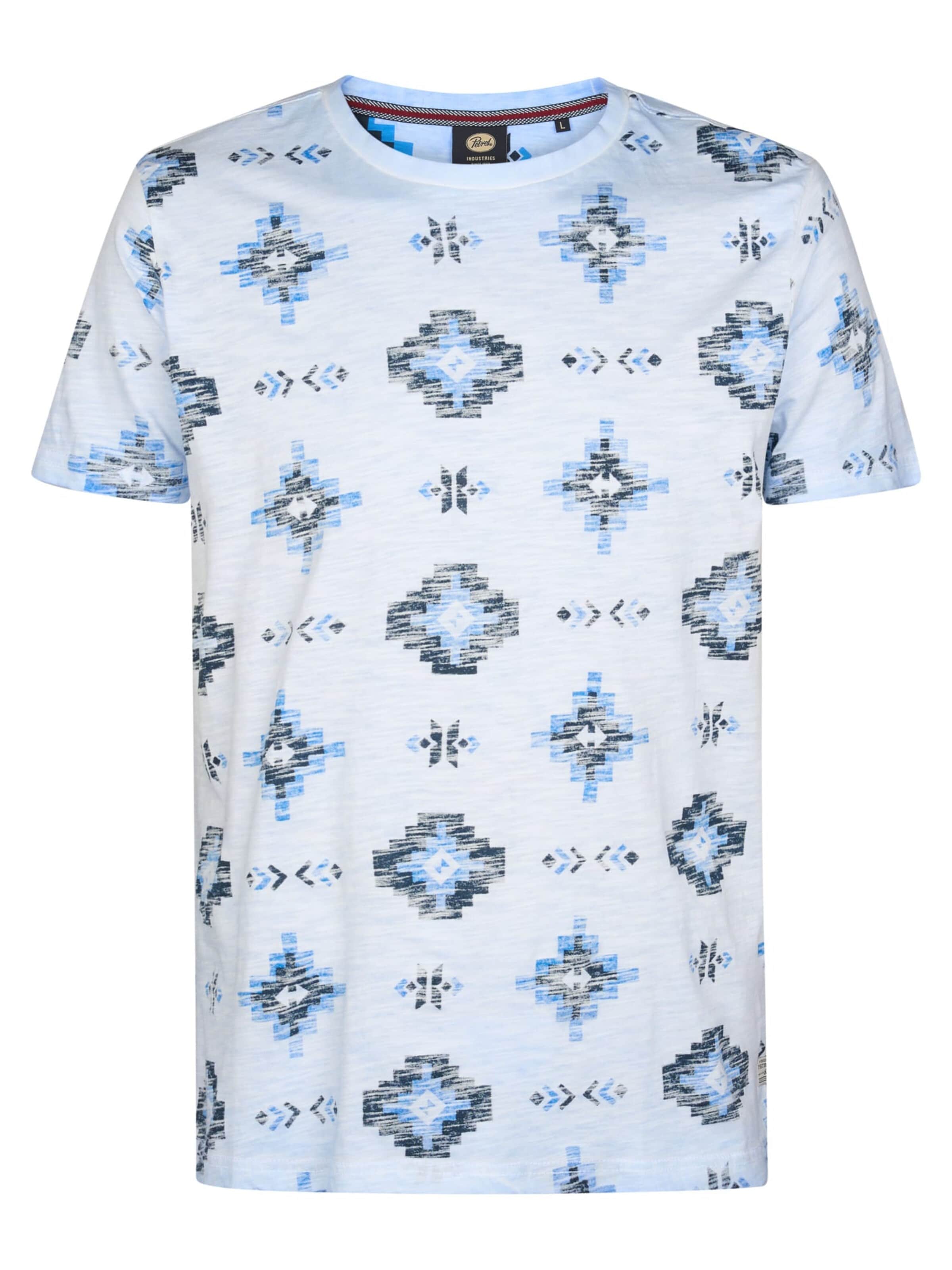 PETROL INDUSTRIES MEN Shirt in Blauw: voorkant