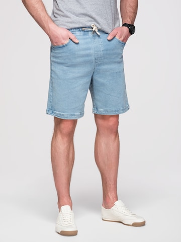 Ombre regular Jeans i blå