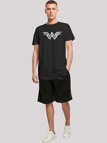 F4NT4STIC Shirt 'DC Comics Wonder Woman' in Zwart