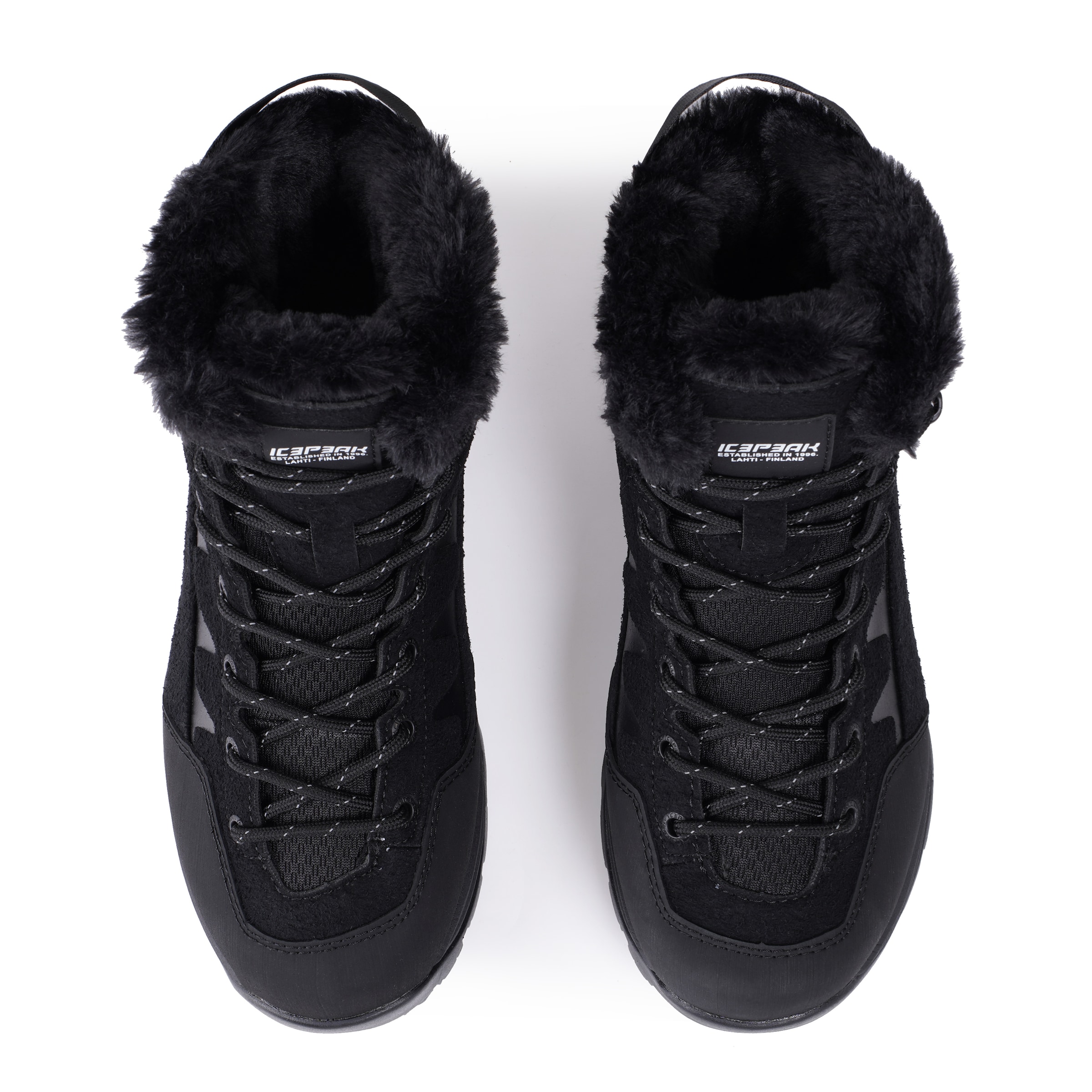 ICEPEAK Stiefel in Schwarz