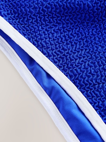 self. Bandeau Shaping-badpak in Blauw