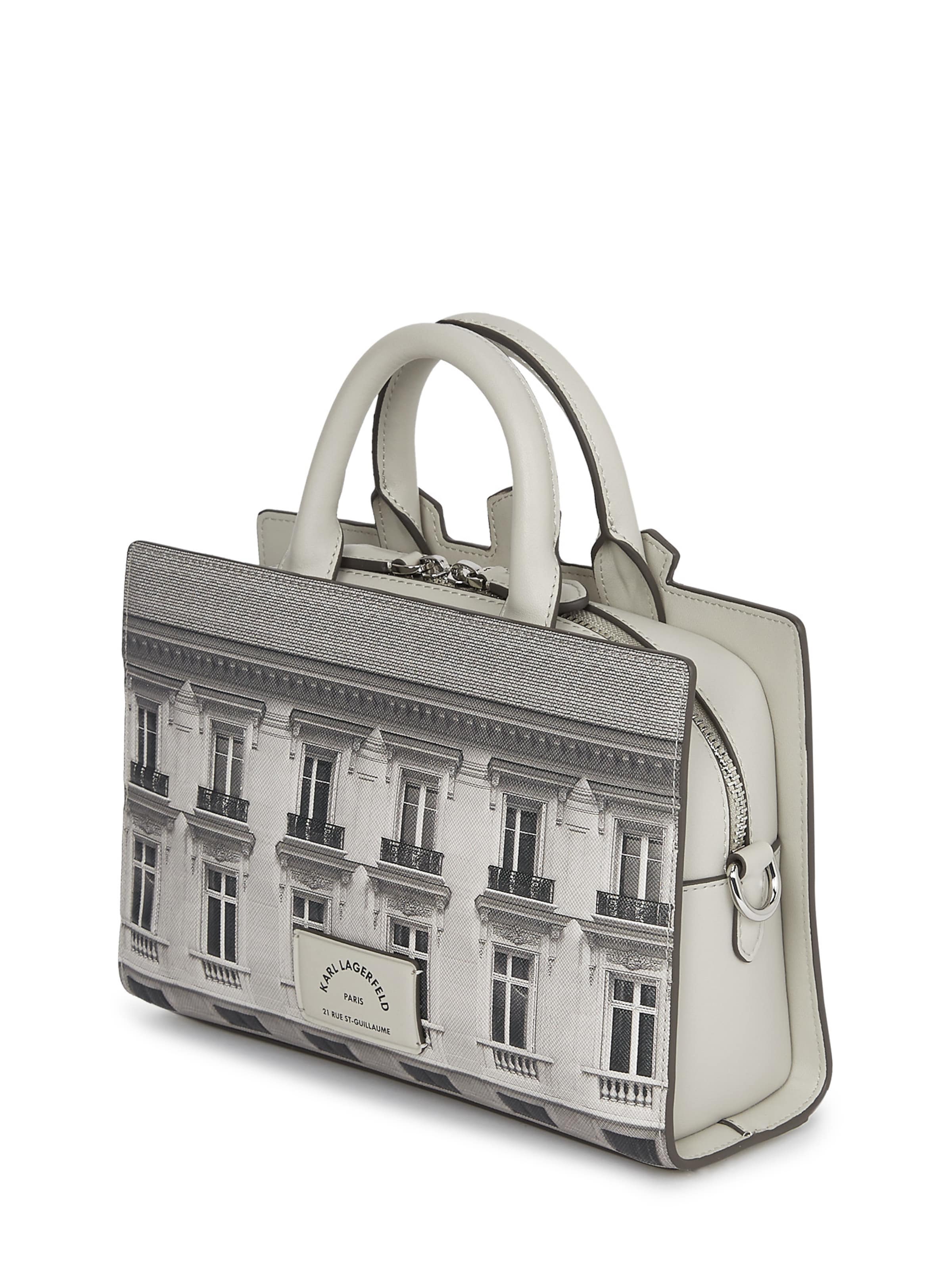 Karl Lagerfeld Τσάντα χειρός 'Maison de Karl' σε λευκό