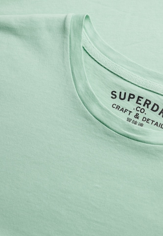 T-Shirt ' Essential' Superdry & Co en vert