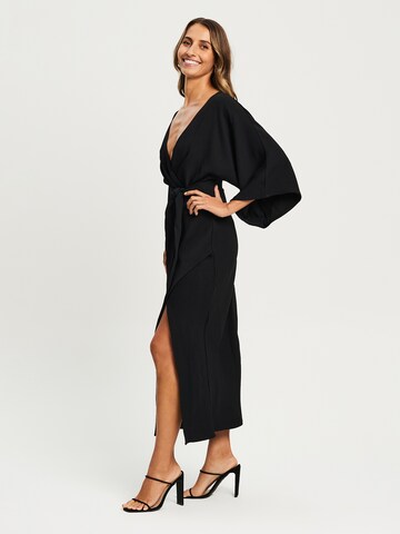 Tussah Dress 'SIGNORA' in Black