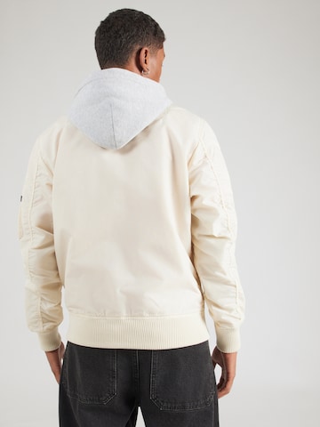 ALPHA INDUSTRIES Prechodná bunda 'MA-1' - Béžová