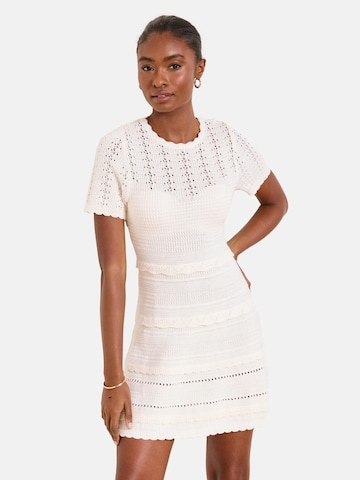 Lipsy Kleid in Weiß: Vorderseite