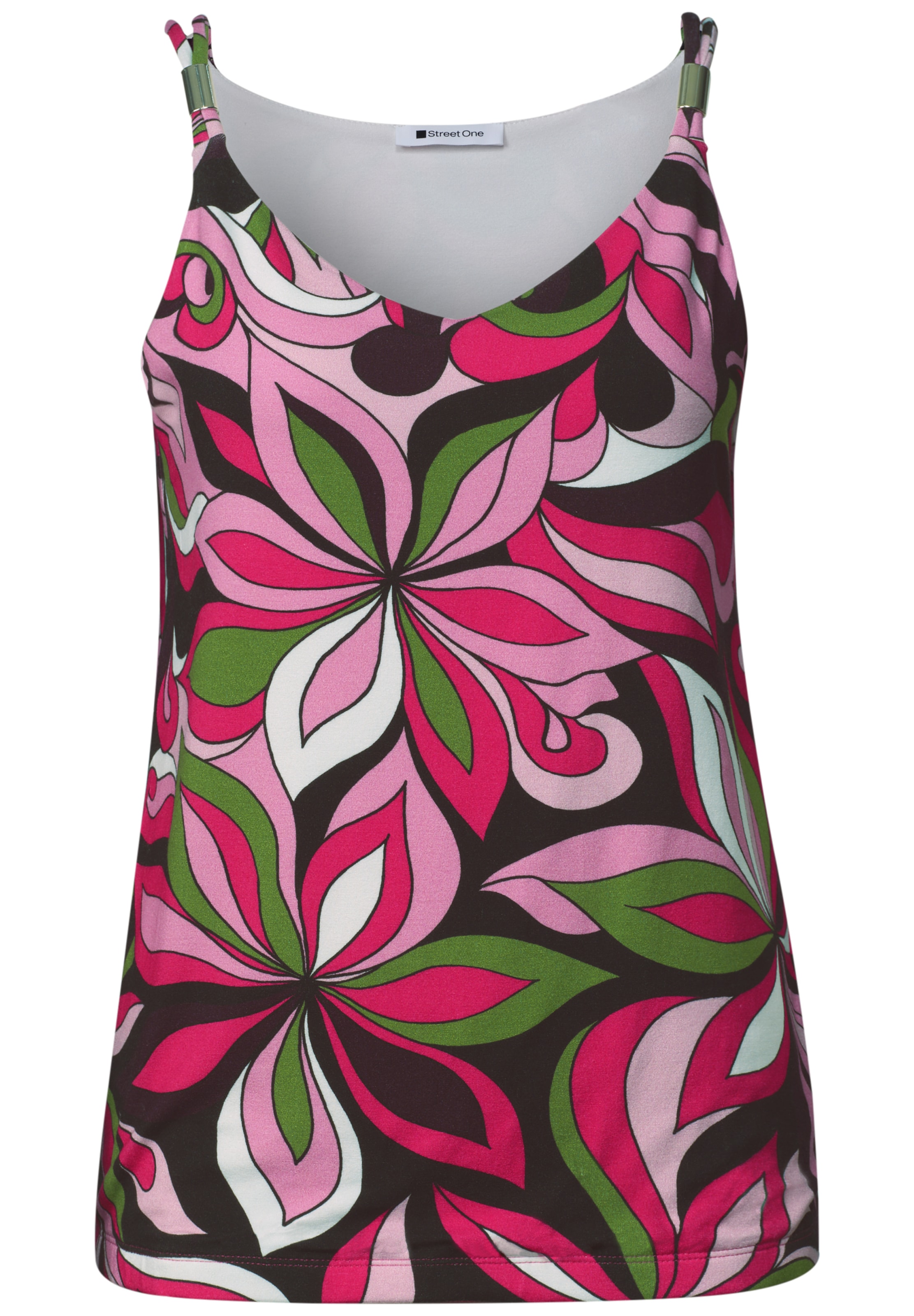 STREET ONE Top in Pink: front