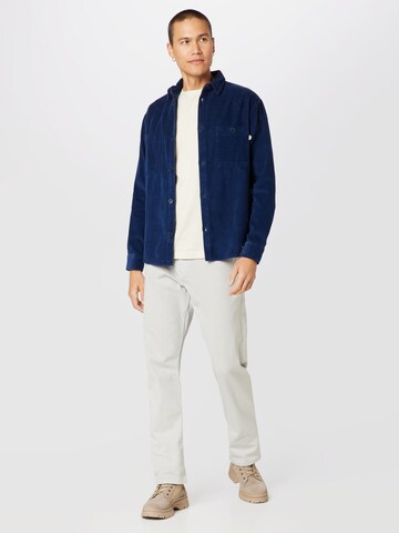 Thinking MU Regular fit Overhemd in Blauw