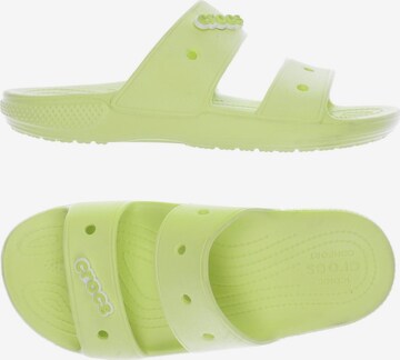 Crocs Sandals & High-Heeled Sandals in 40,5 in Green: front